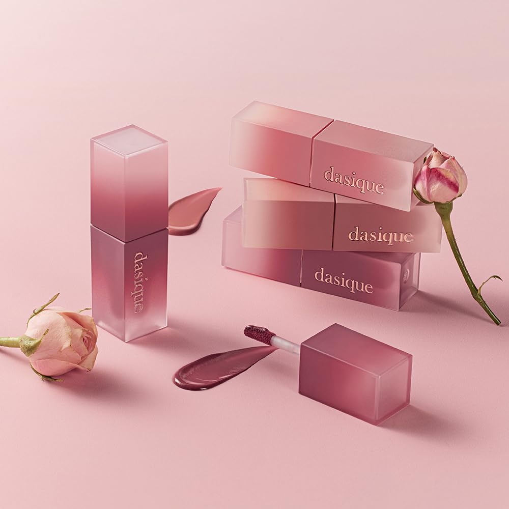 dasique tint closeup shows natural matte finish for all-day wear
