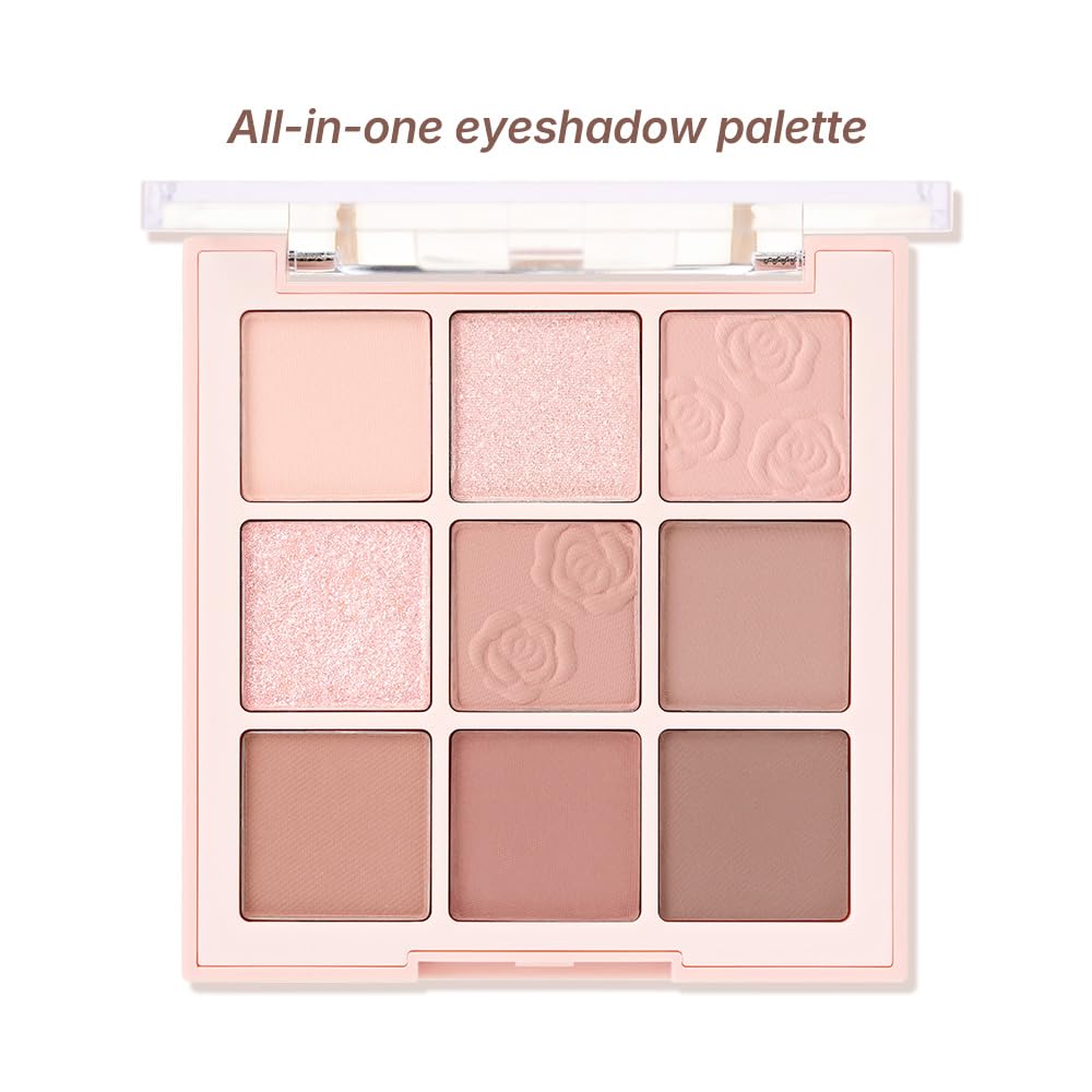 Application step image showcases gradient look potential with Dasique Shadow Palette 27.