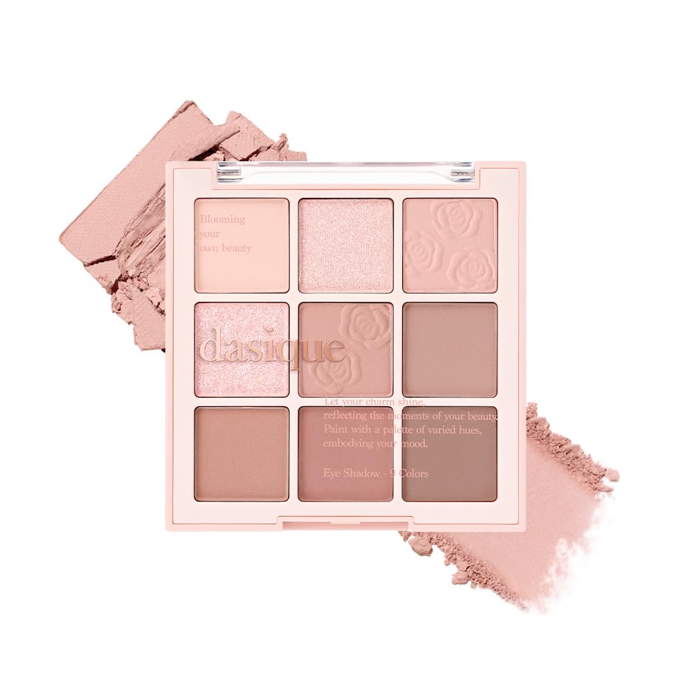 Dasique Shadow Palette 27 Rose Milk Tea pack shot showing versatile color options.