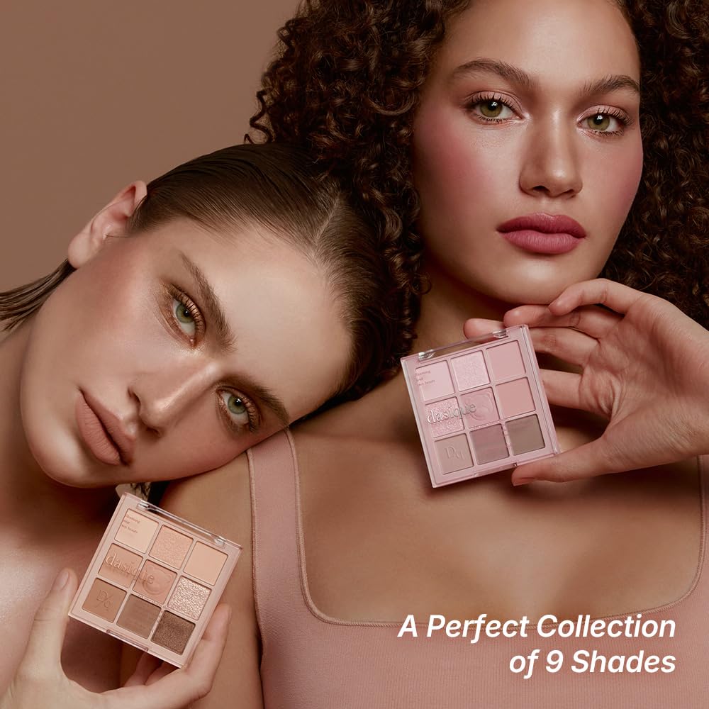 dasique Shadow Palette #28 Brown Bear open palette highlights versatile tones for day-to-night makeup