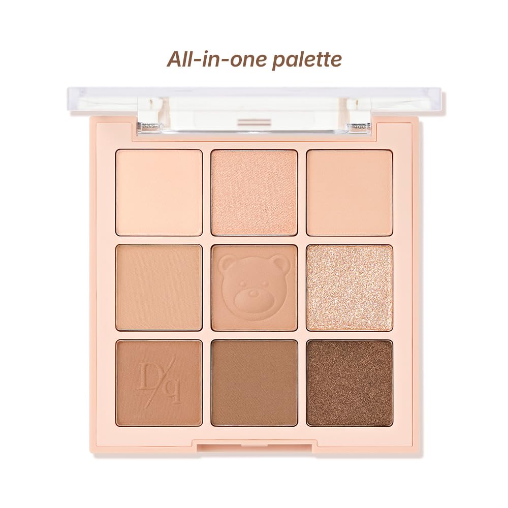 dasique Shadow Palette #28 Brown Bear swatches reveal pigmented neutrals that layer smoothly