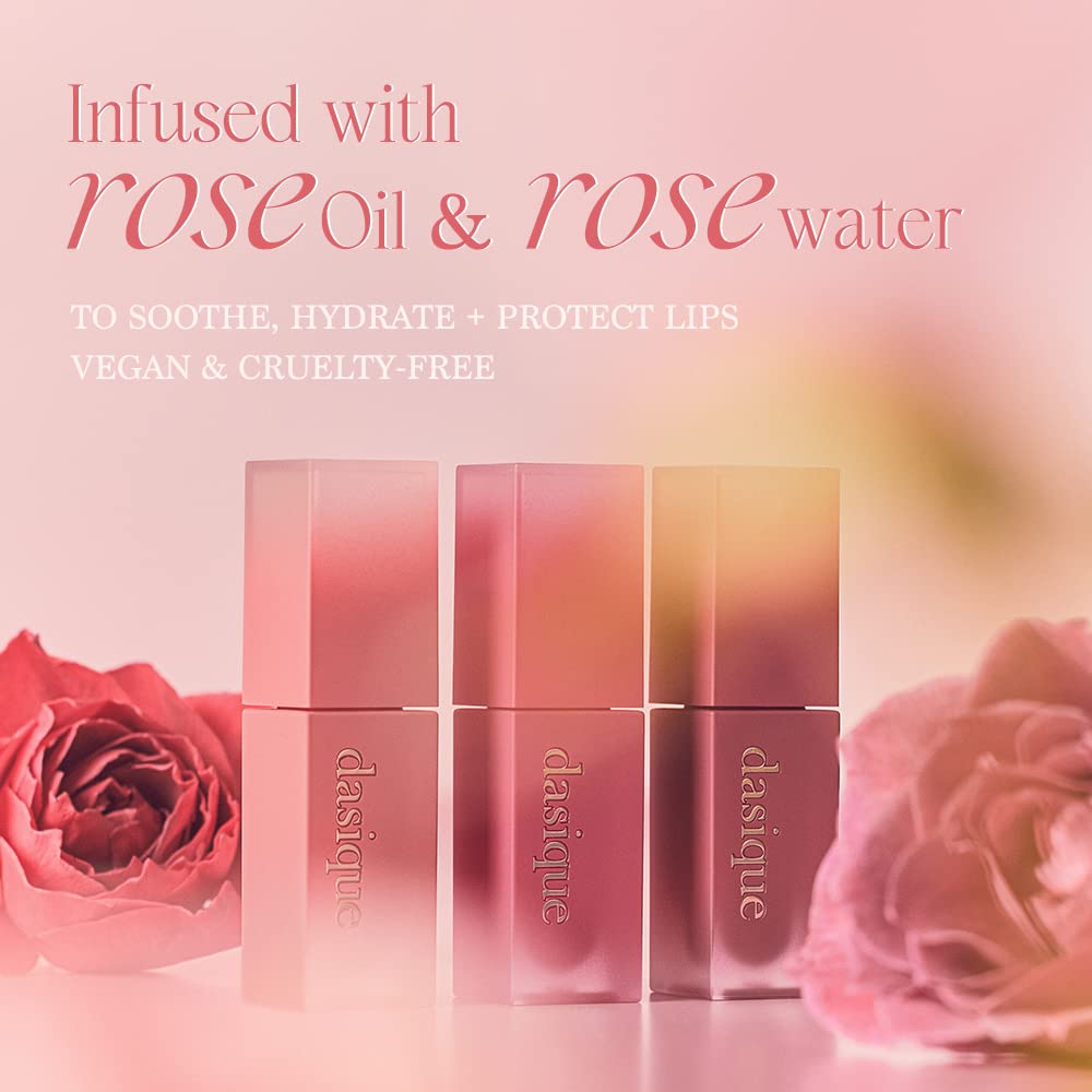 Close-up of Dasique Vegan Cream de Rose Tint texture
