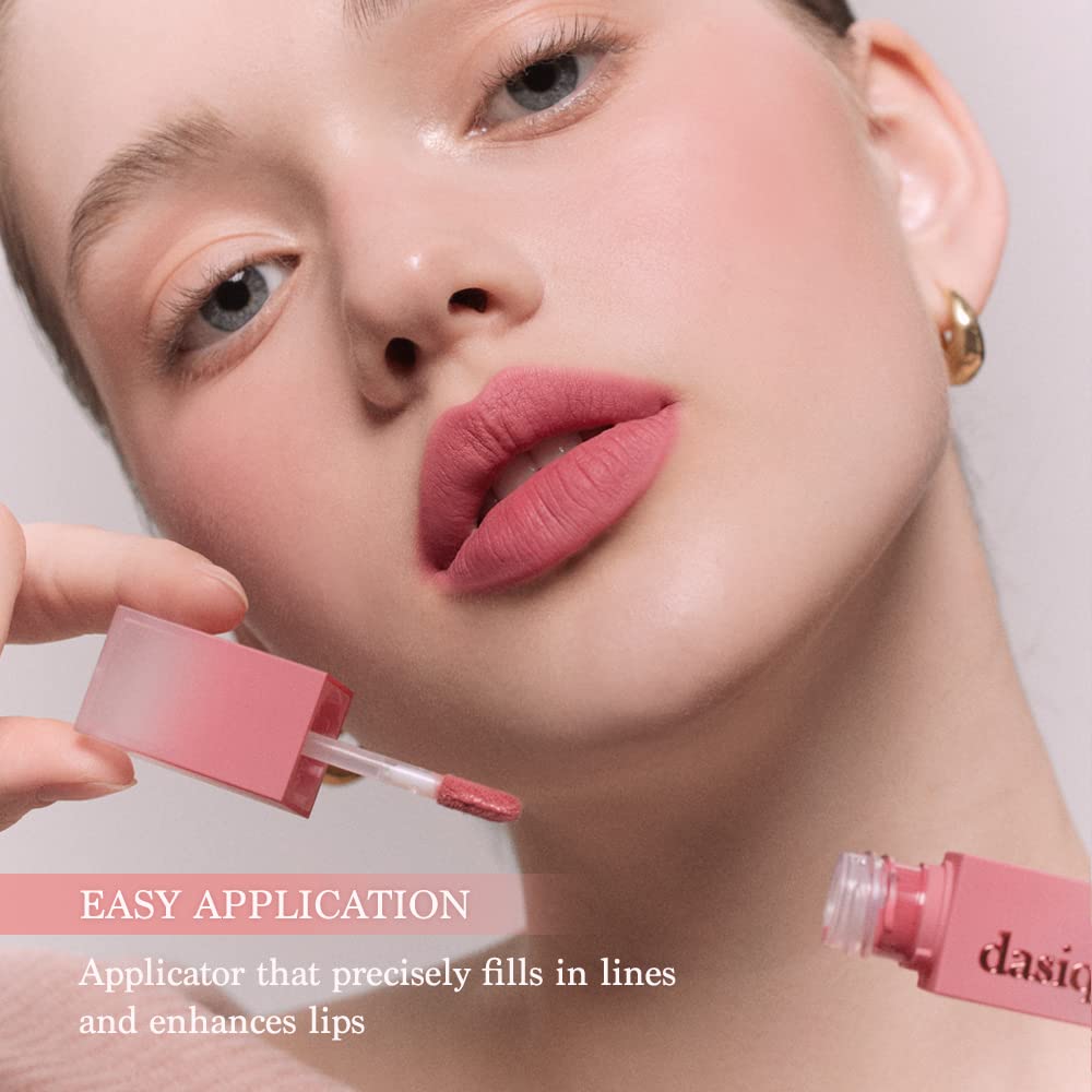 Dasique Vegan Cream de Rose Tint texture appears smooth for easy application
