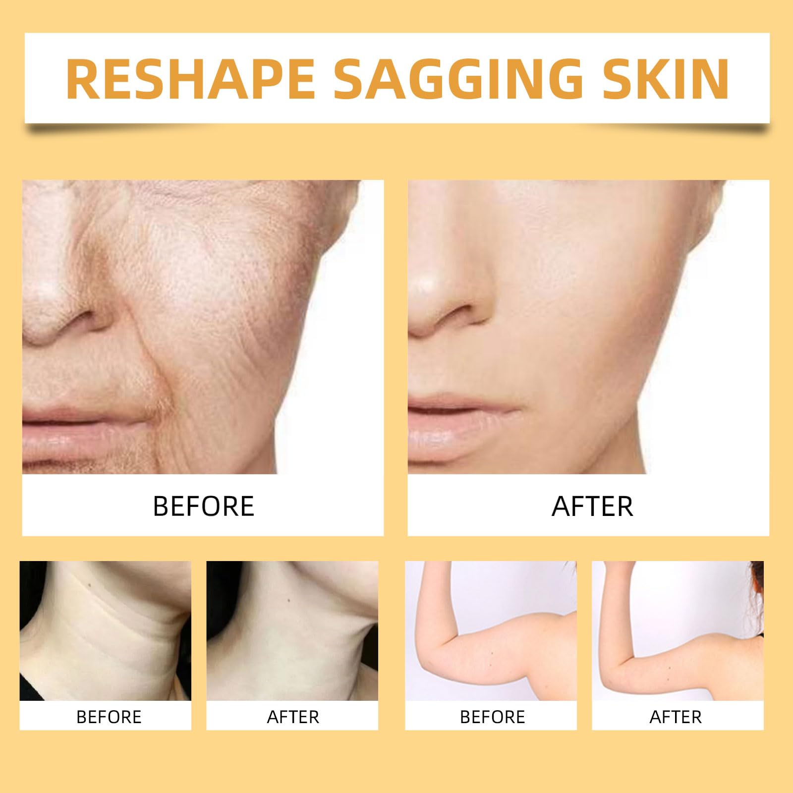 DASIUIP Bee Venom Body Tightening Cream provides hydrating moisture.
