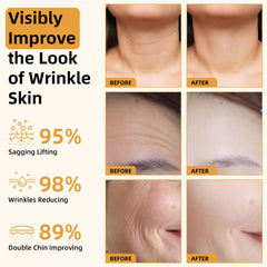 DASIUIP Bee Venom Serum Stick lifting effect on jawline.