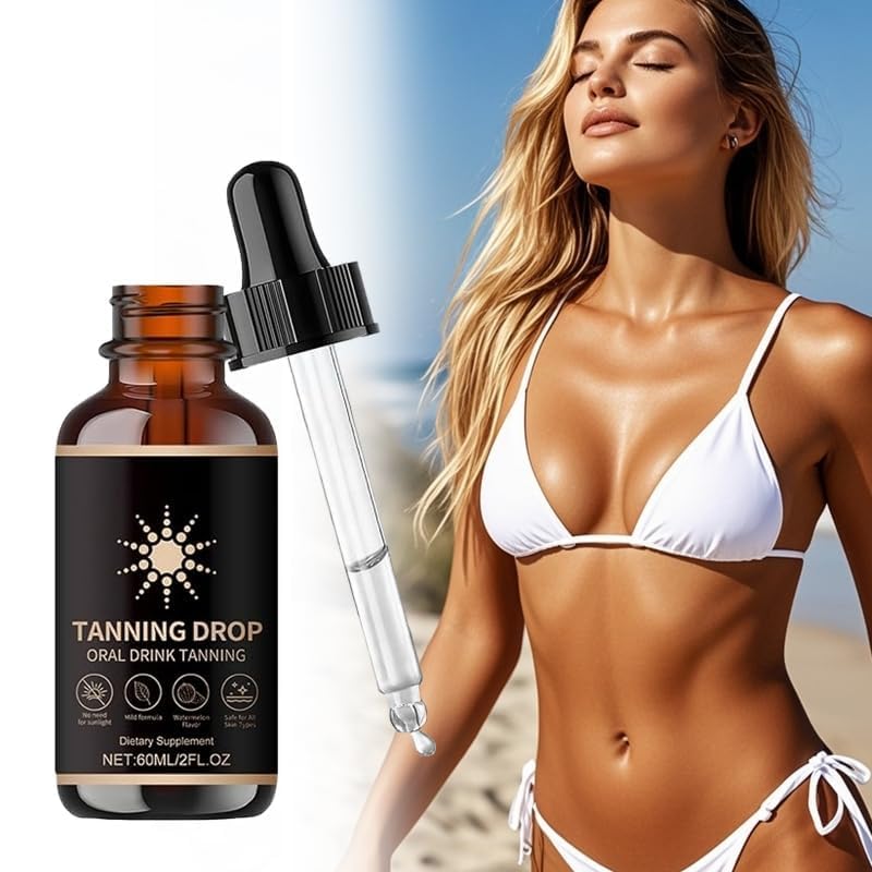 DASIUIP tanning drops bottle pour for easy daily use and consistent application.