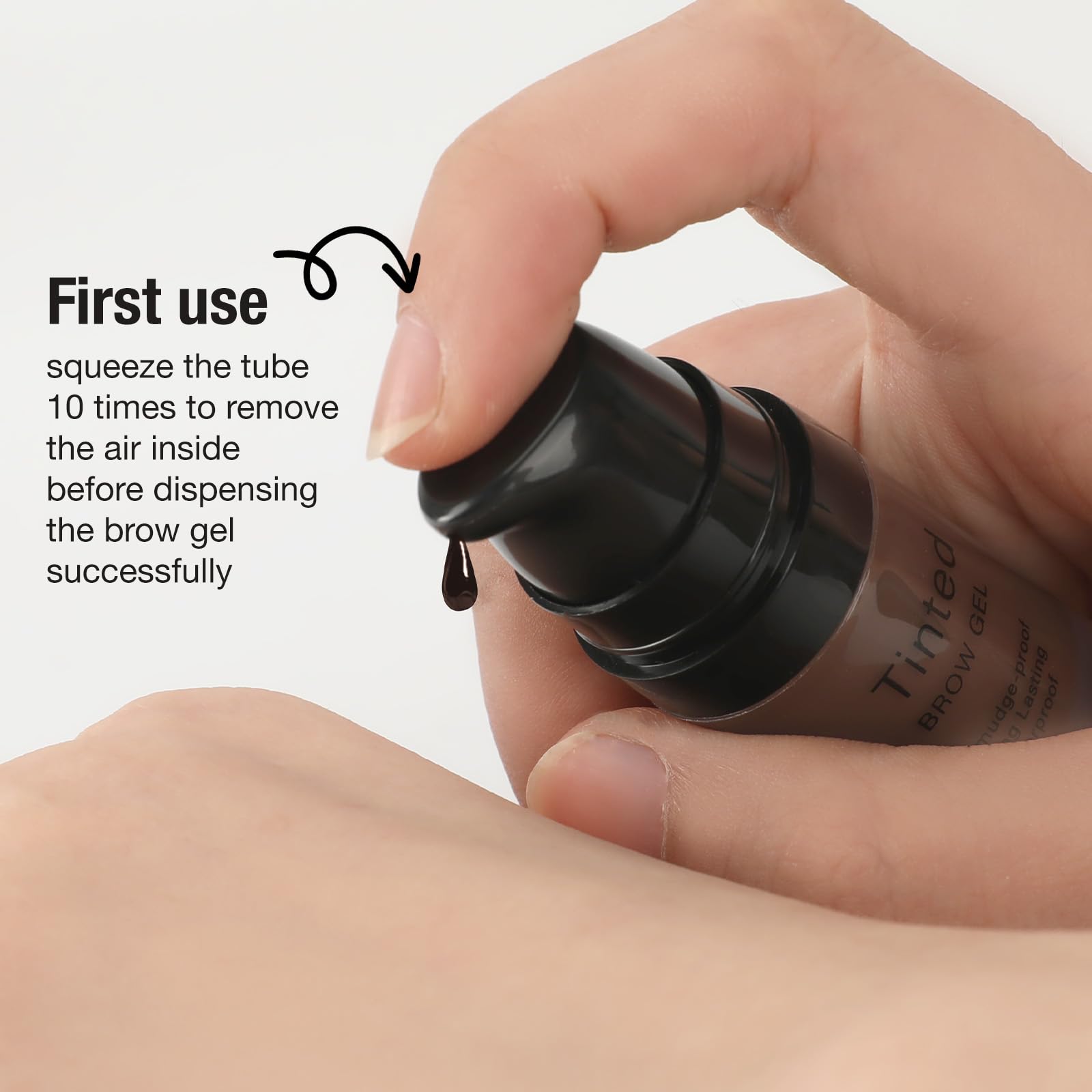 Datansun gel swatches demonstrate long-lasting color and waterproof performance.