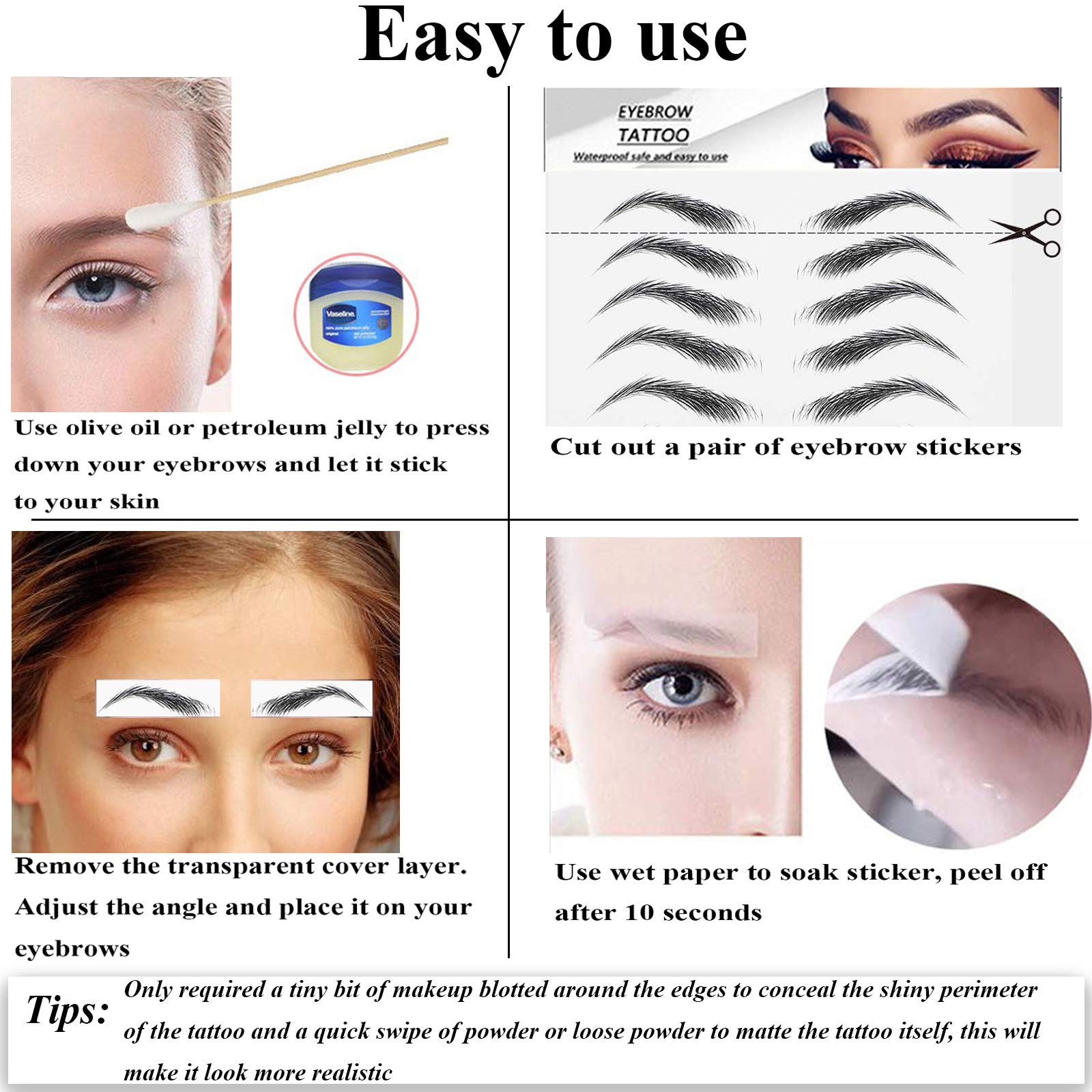 DaTineLky removable sticker easily taken off with remover or oil-based cleanser.