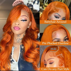 Daules HD lace front wig with natural hairline for seamless wear