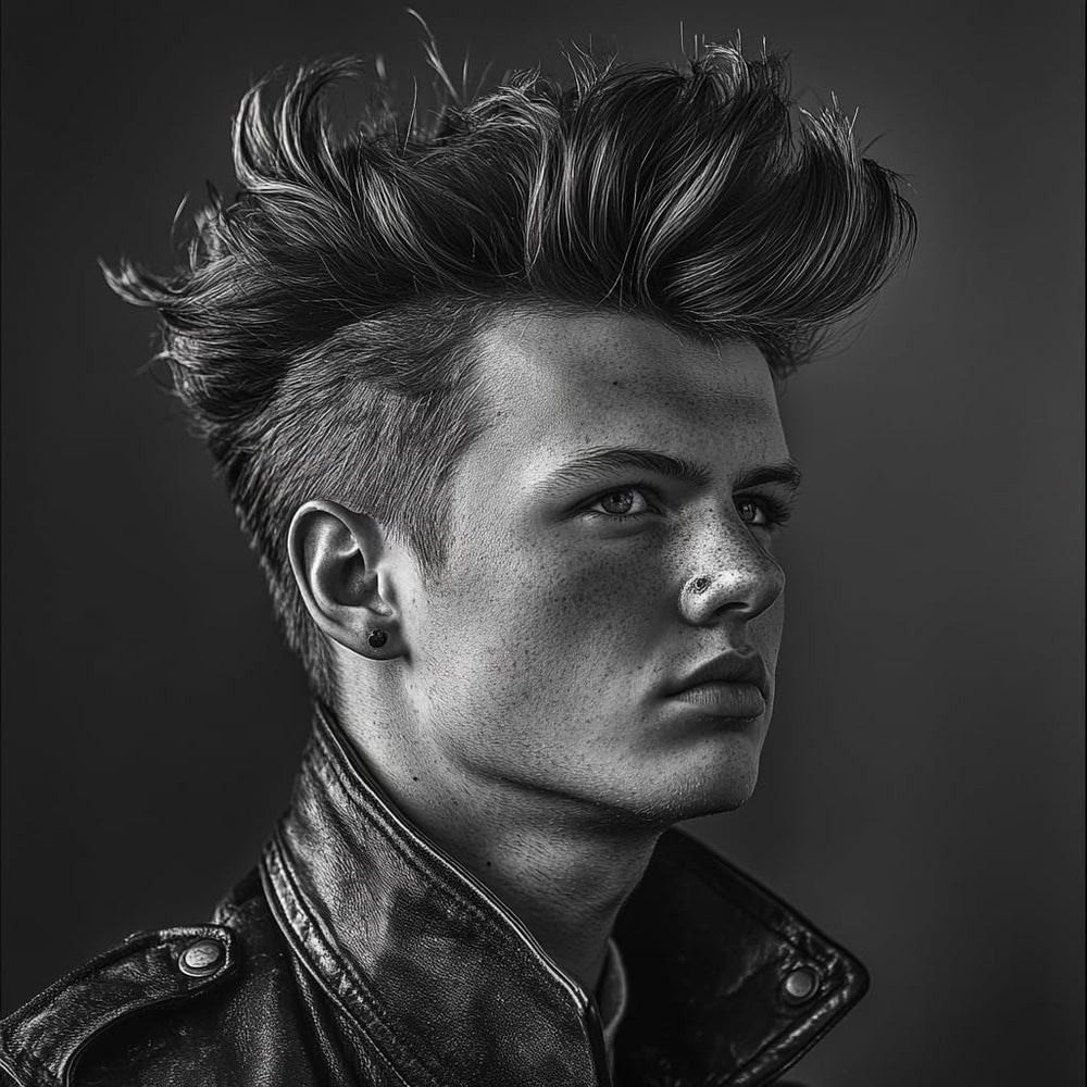 Dauntless Matte Paste enhances hair volume for natural, matte styles with body.