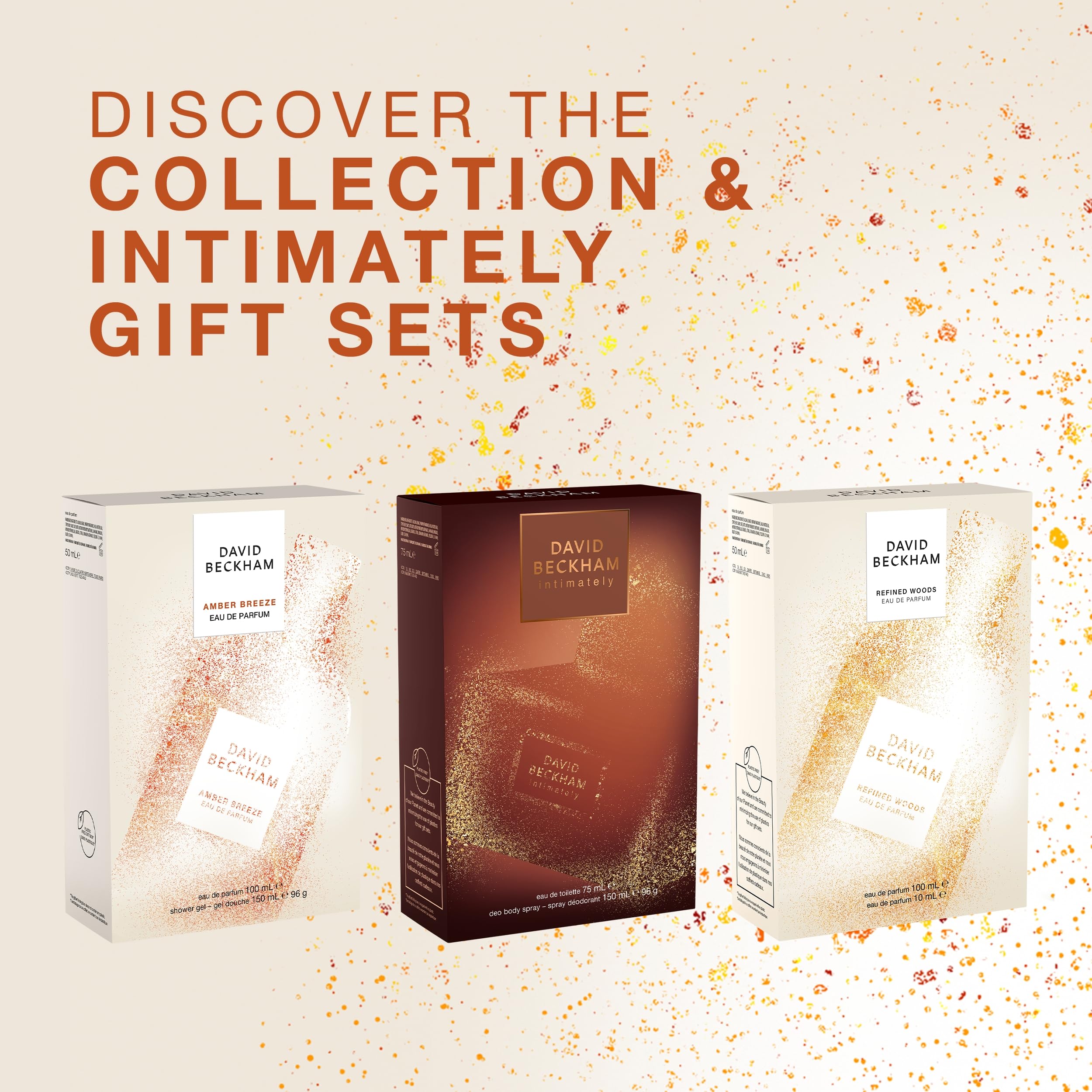 David Beckham Amber Breeze roasted Tonka Bean warmth for cooler nights