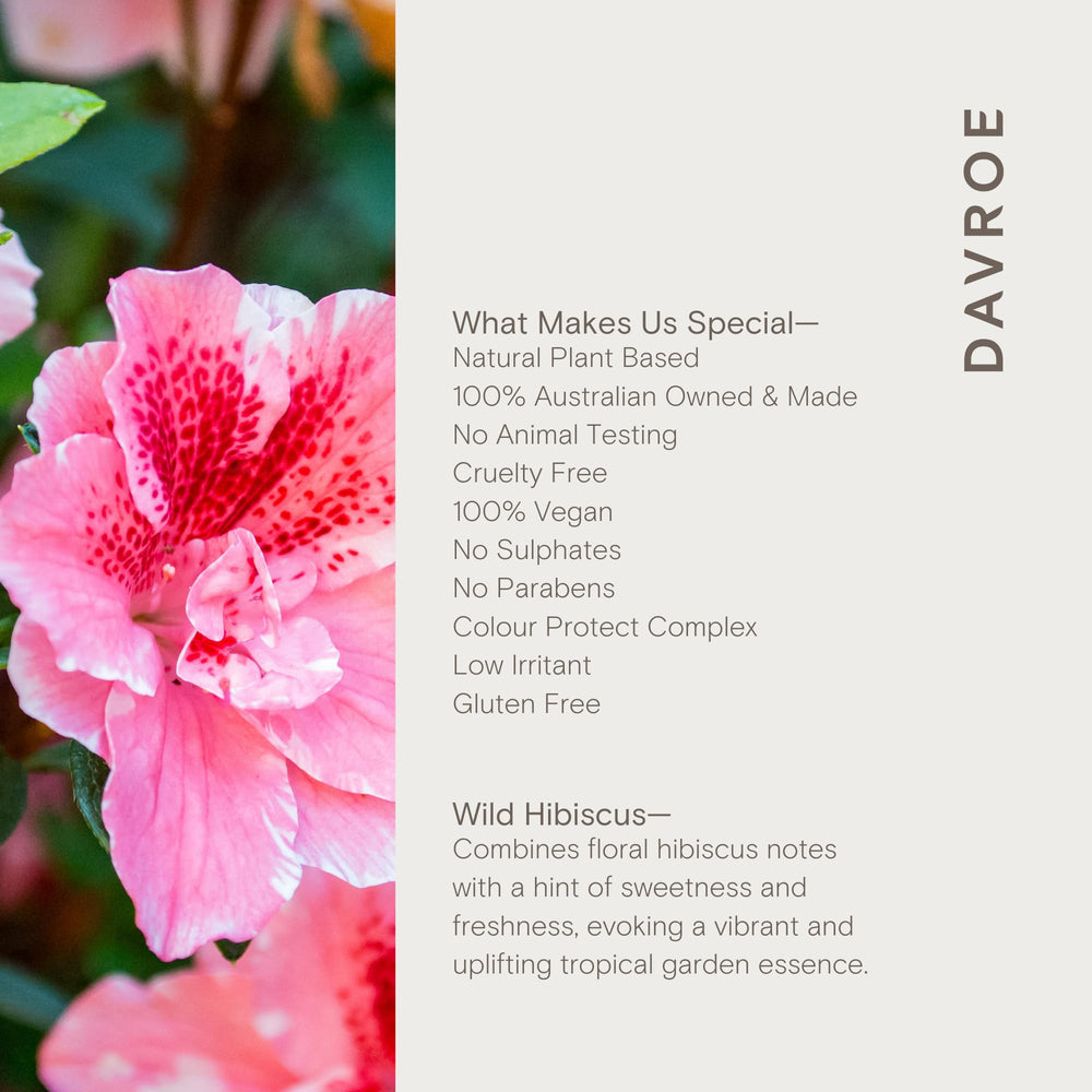 DAVROE Repair Senses Shampoo lather close-up hinting moisturizing nourishment.