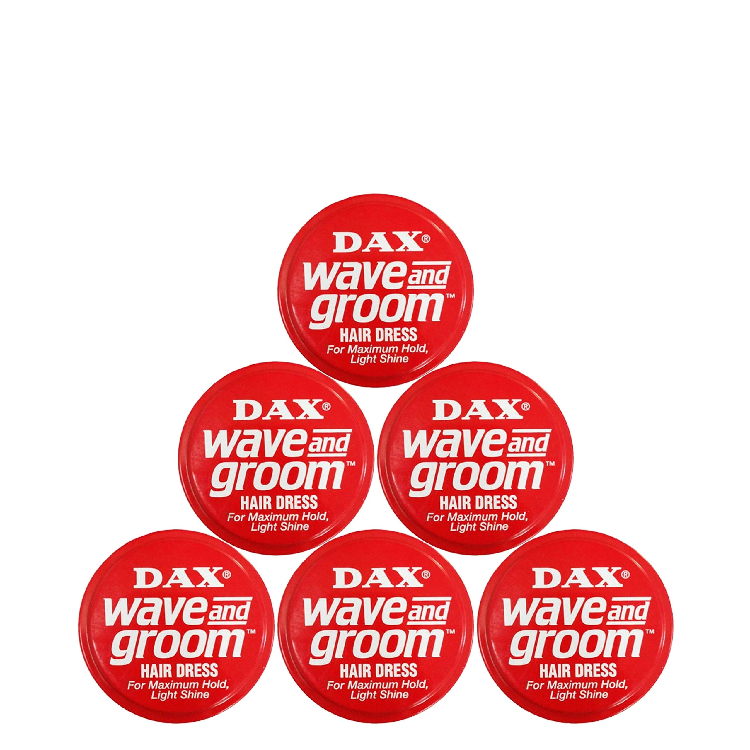 DAX Wave and Groom Hair Dress texture applied to short hair for wave and hold