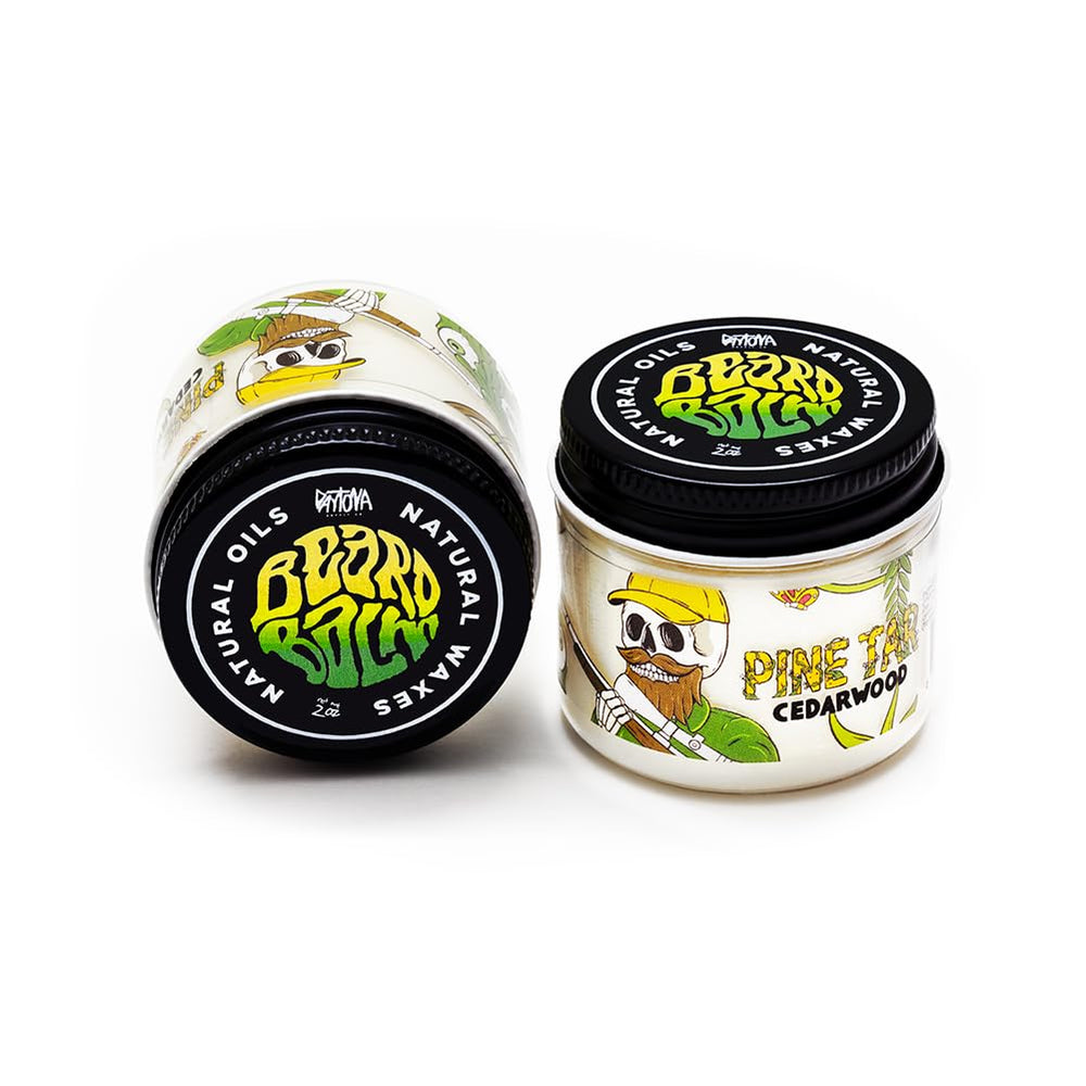 Daytona Supply Co beard balm ingredients jojoba oil and sweet almond oil conditioning