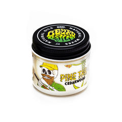 Daytona Supply Co beard balm jar label with natural beeswax for smooth application