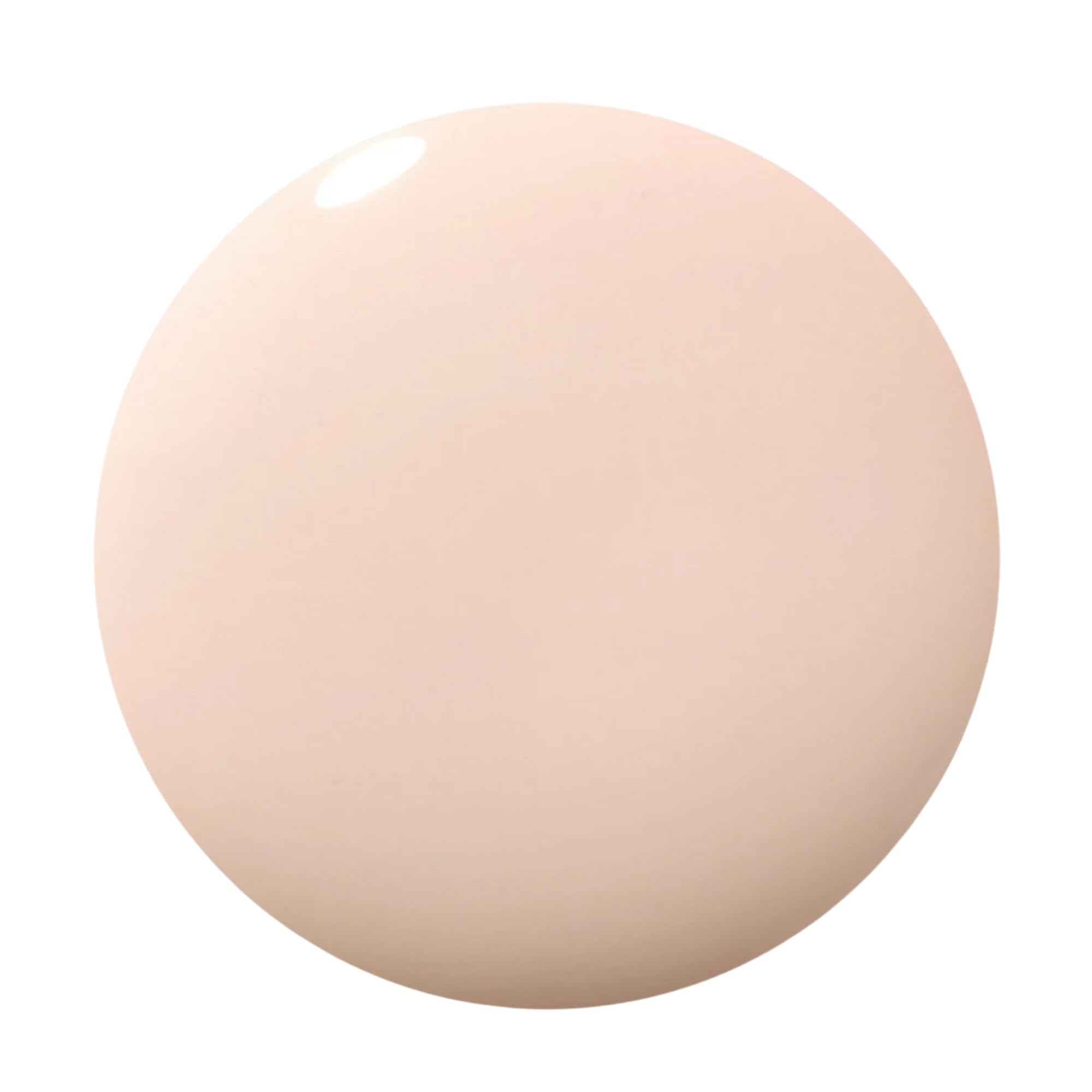Dazzle Dry Boss nude lacquer application on natural nails highlights quick-dry formula.