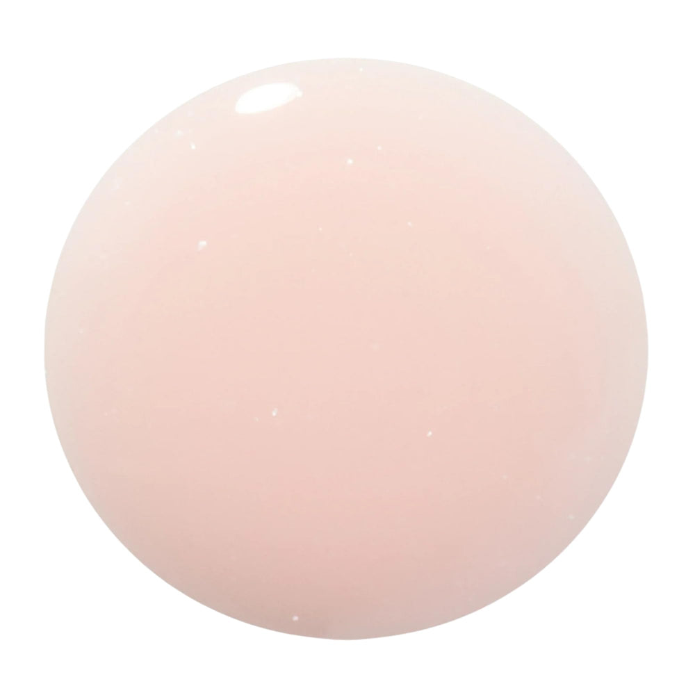 Dazzle Dry Livin' La Vida Yoga brush-stroke demonstrates smooth application for semi-sheer cream finish.