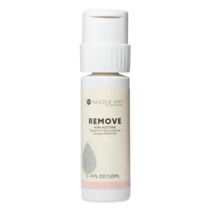 Dazzle Dry Remove bottle with spearmint and eucalyptus for gentle lacquer removal.