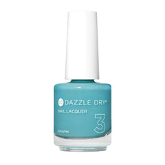 Dazzle Dry Spearmint Tea turquoise creme bottle close-up for a bold salon-style manicure