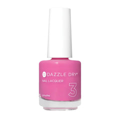 Dazzle Dry Step Three Cherry Parfait color swatch shows vibrant pink with quick-dry perfection