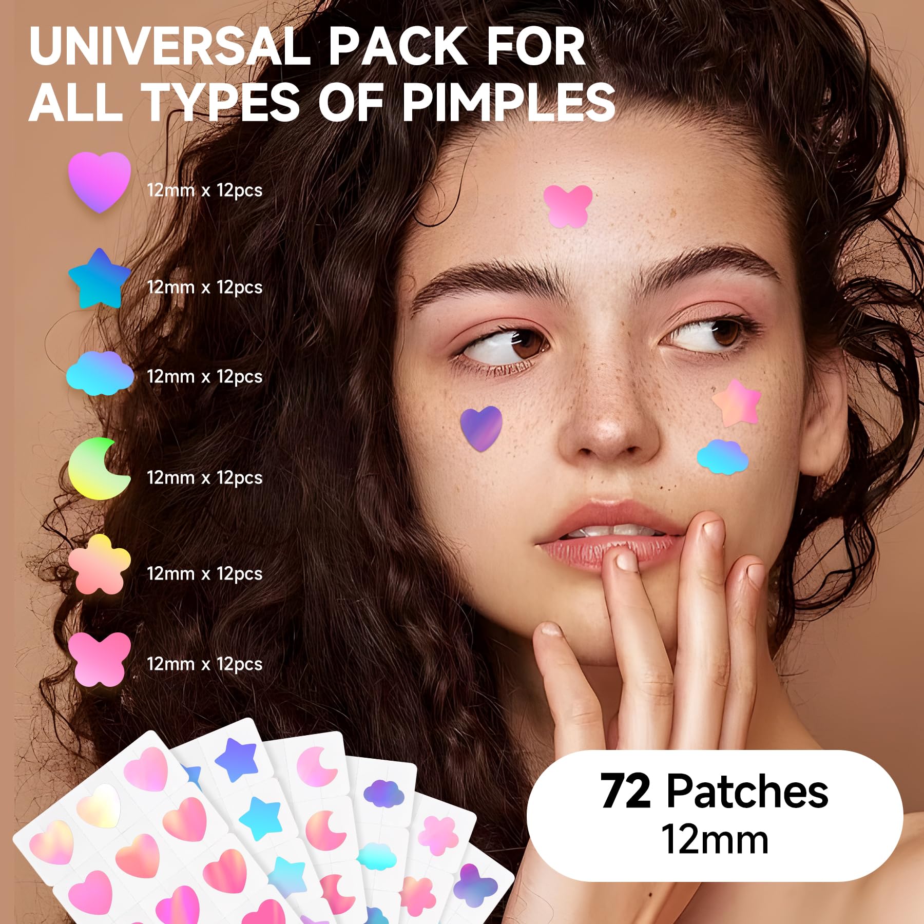 Dazzlook butterfly patch offers low profile blemish care.