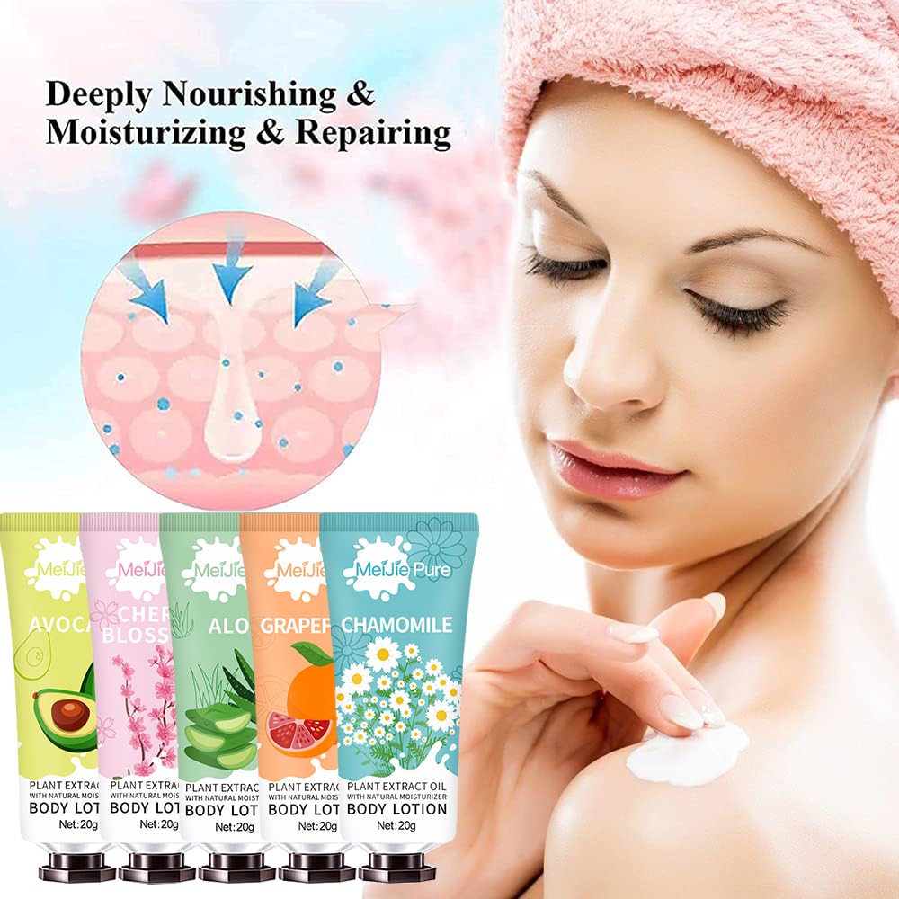 DBEAUTYM rose scent lotion, soothing fragrance for routines.