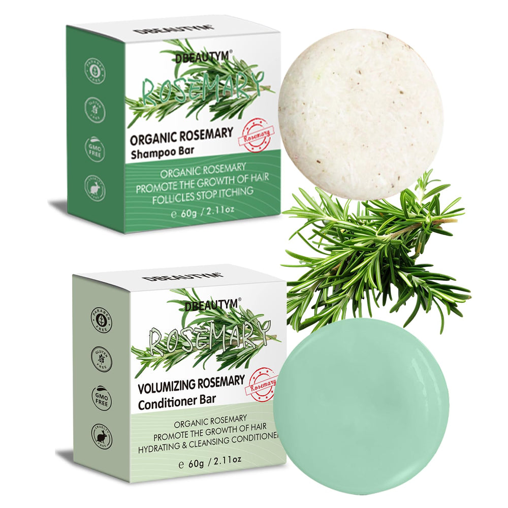DBEAUTYM rosemary shampoo bar lather enhances volume for fine hair
