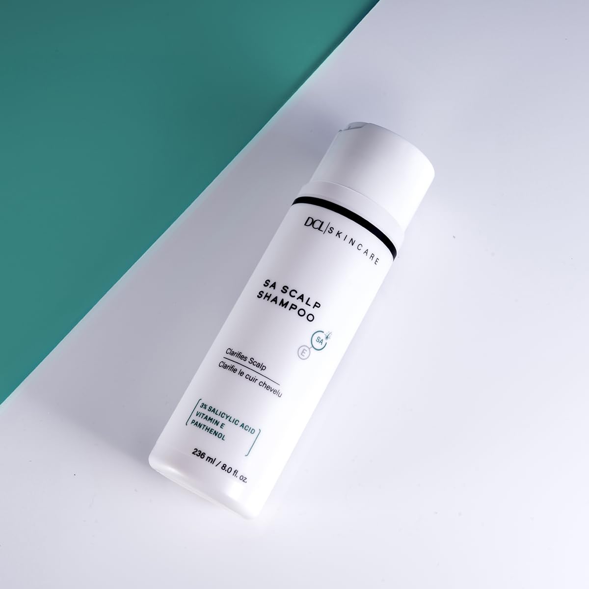DCL Scalp Therapy Shampoo back label with ingredients and directions