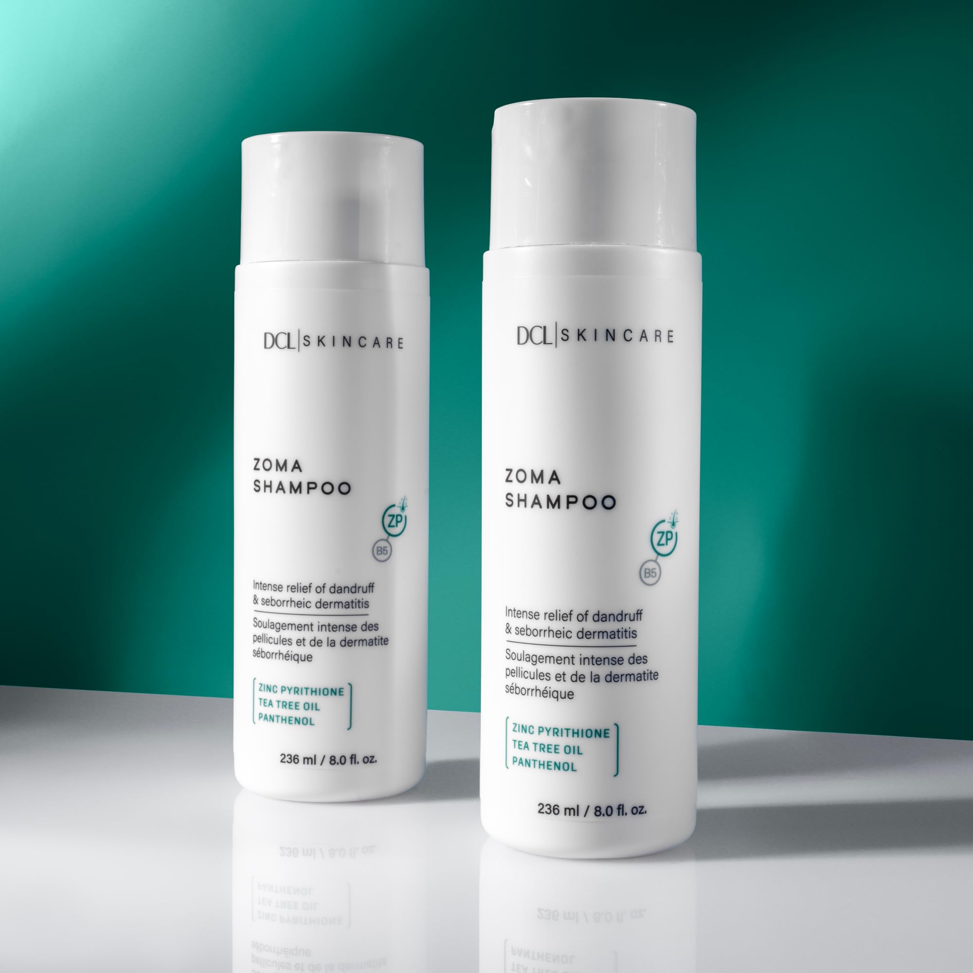 DCL Zoma dandruff shampoo leaves hair softer and more manageable.