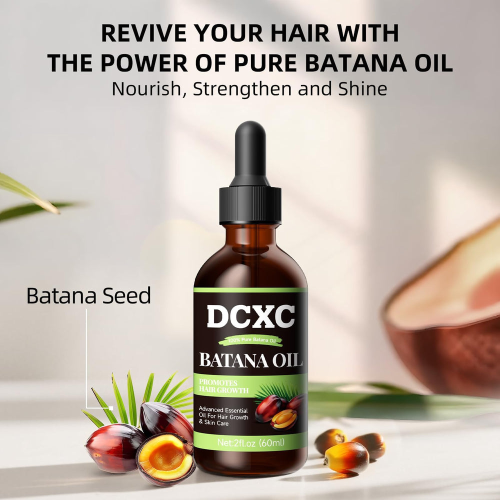 Light protective film forms on hair with DCXC Batana Oil.