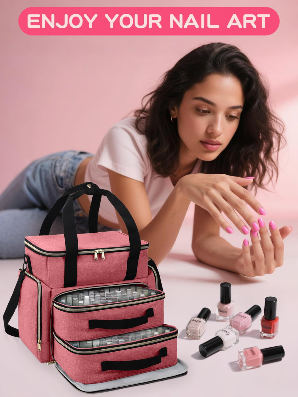 DD DEVILLI portable storage ready for salon or home use.