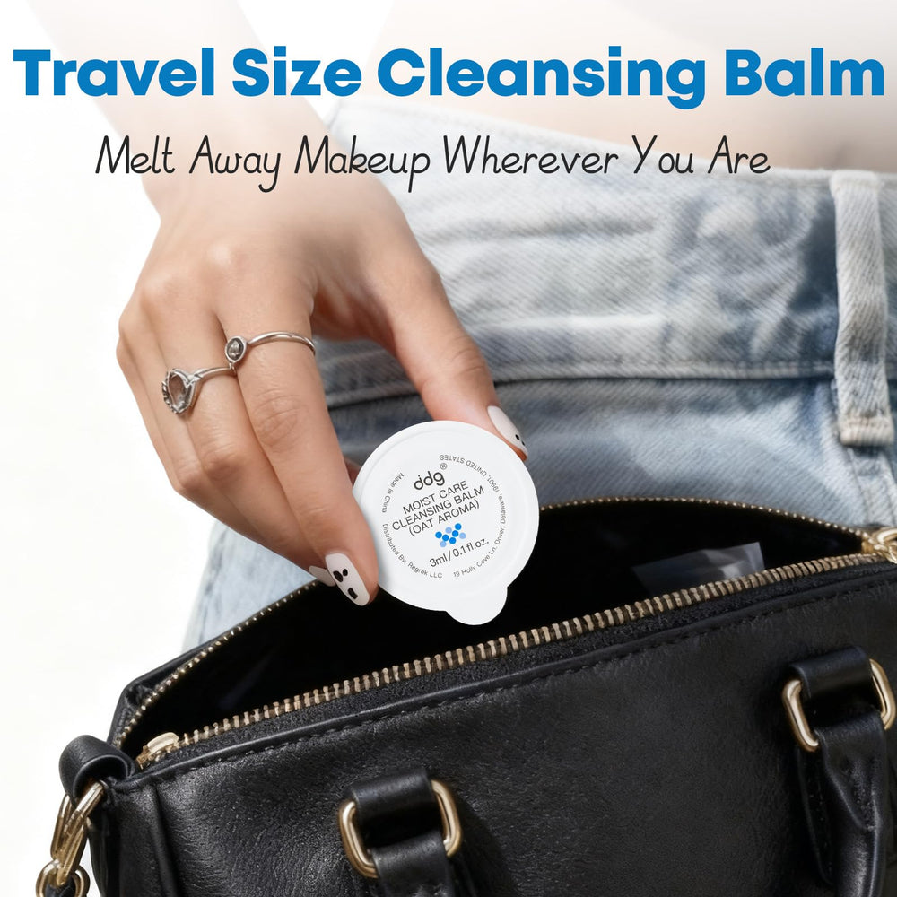 ddg After-use skin feel close-up reveals fresh, non-greasy finish.