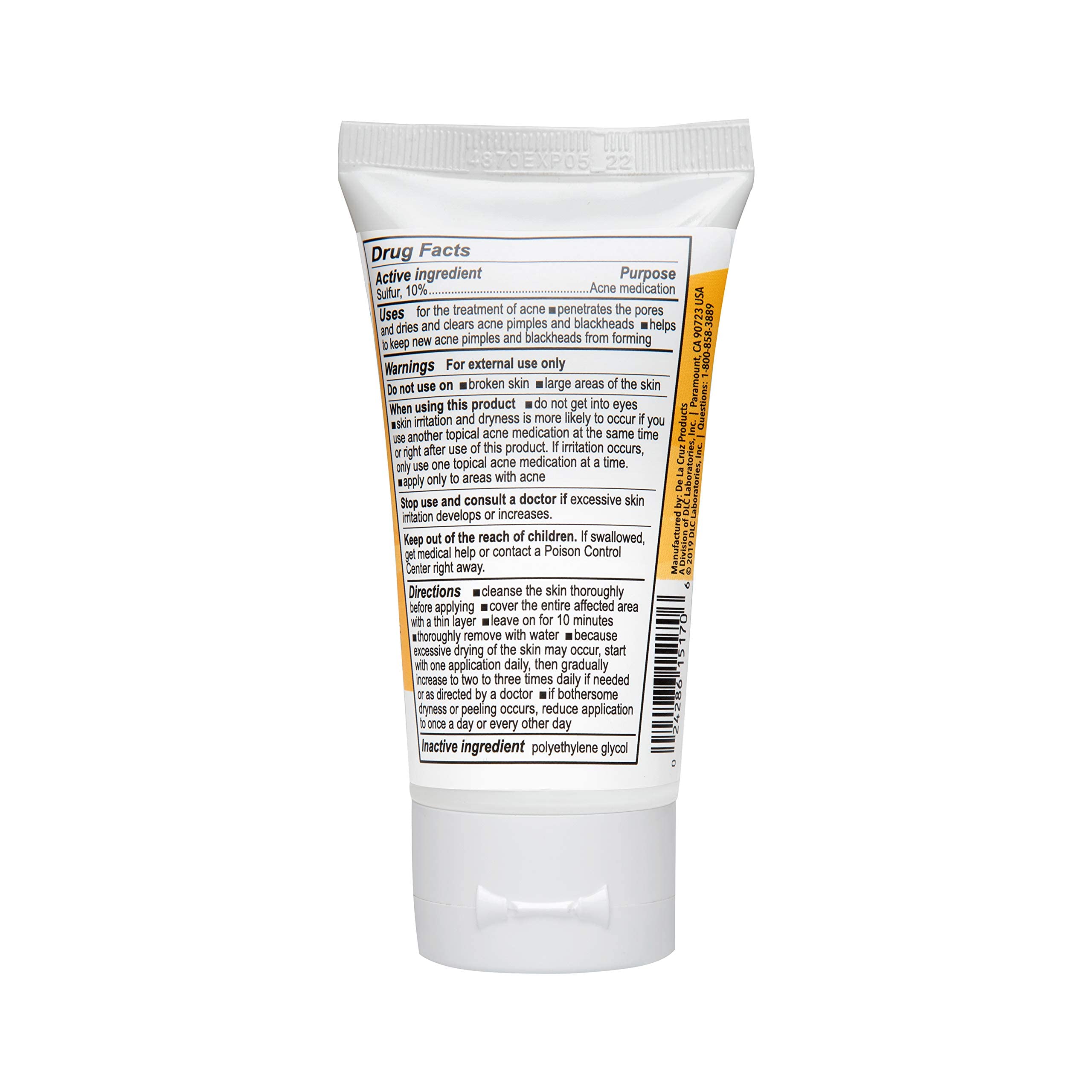 De La Cruz Sulfur Ointment daily routine setup for at-home treatment