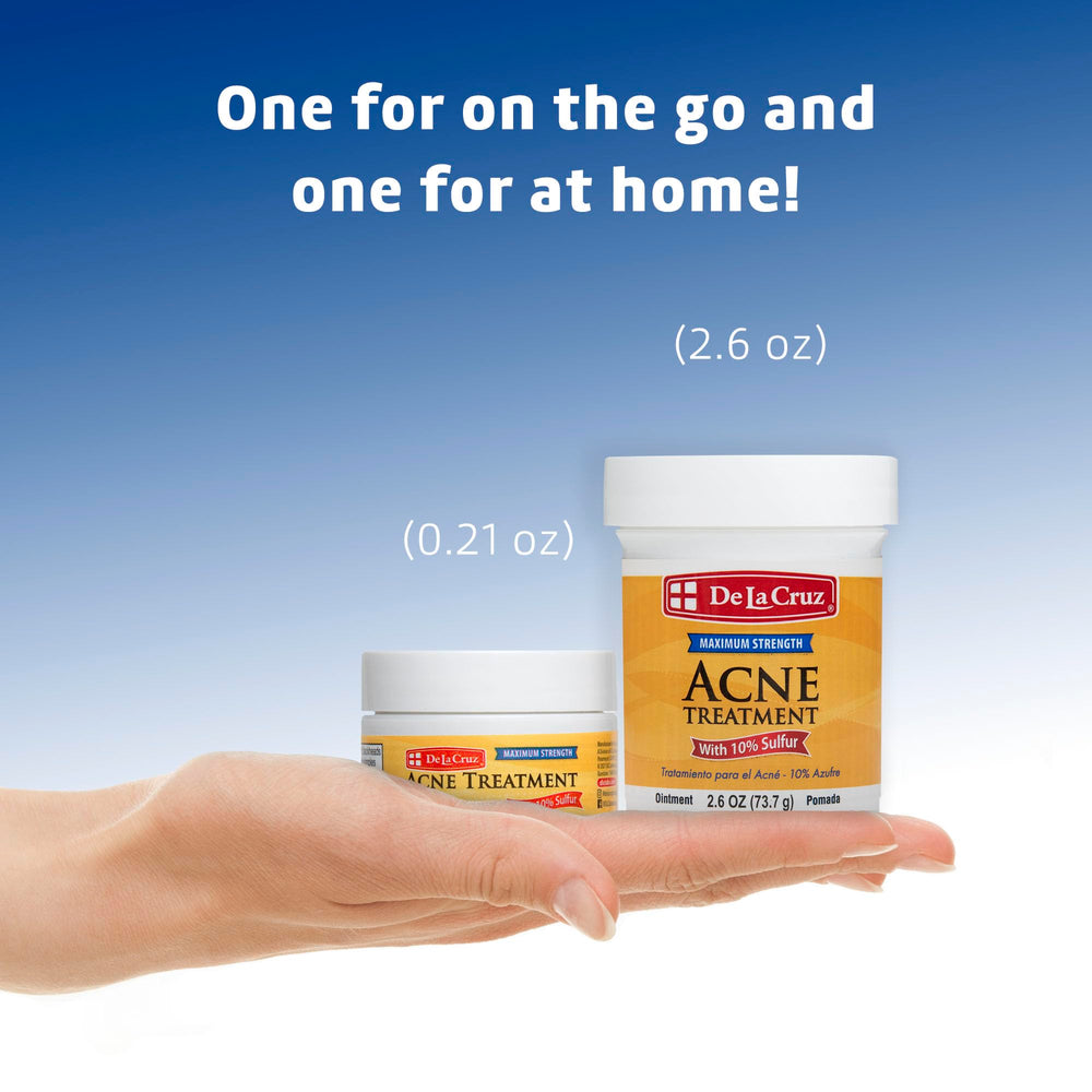 De La Cruz sulfur ointment non-comedogenic and skin-friendly.