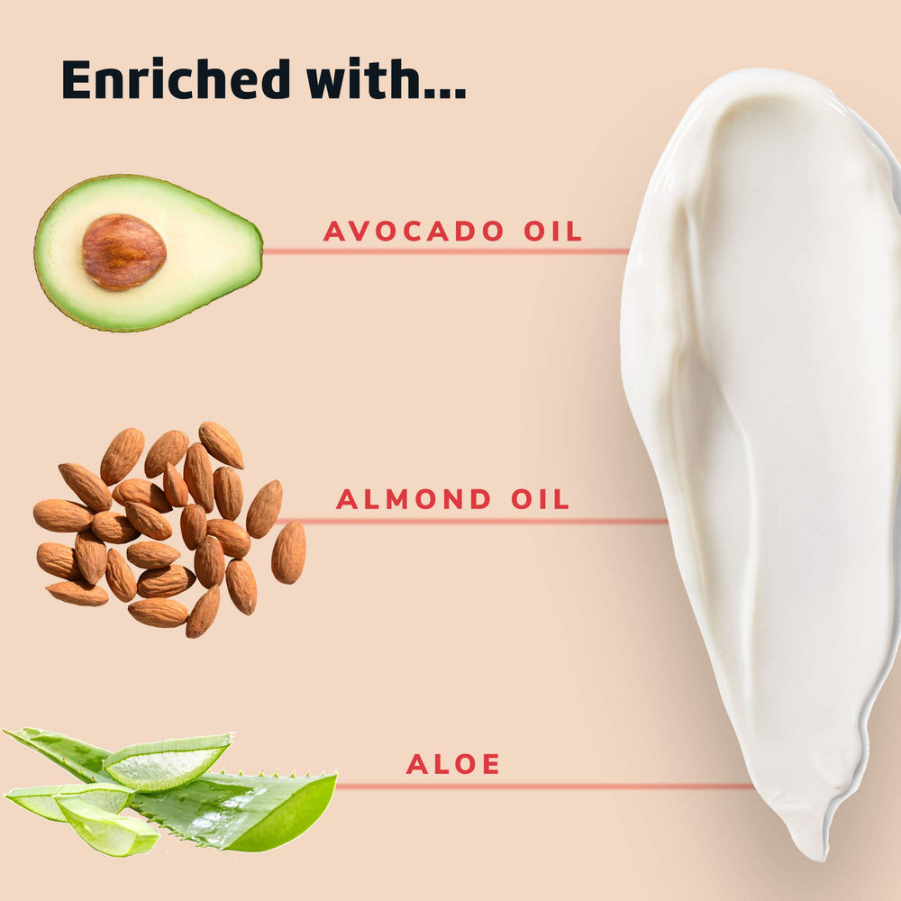 Face application shot illustrating gentle daily moisturizer use.