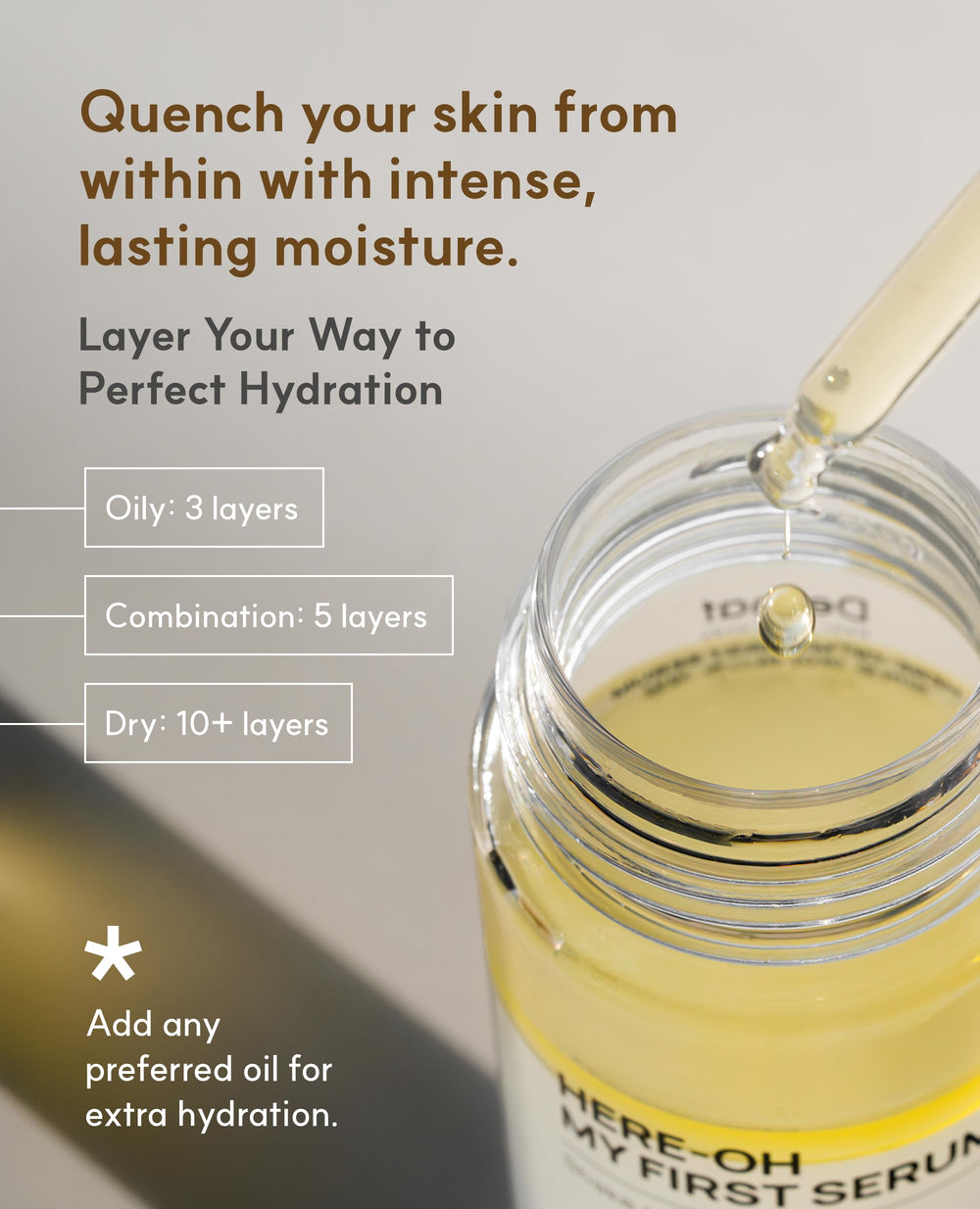 Here-Oh My First Hydrating Serum fits into daily skincare routine