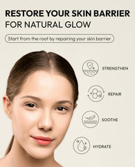 De:maf Here-Oh My First Serum bottle delivers hydration after cleansing.