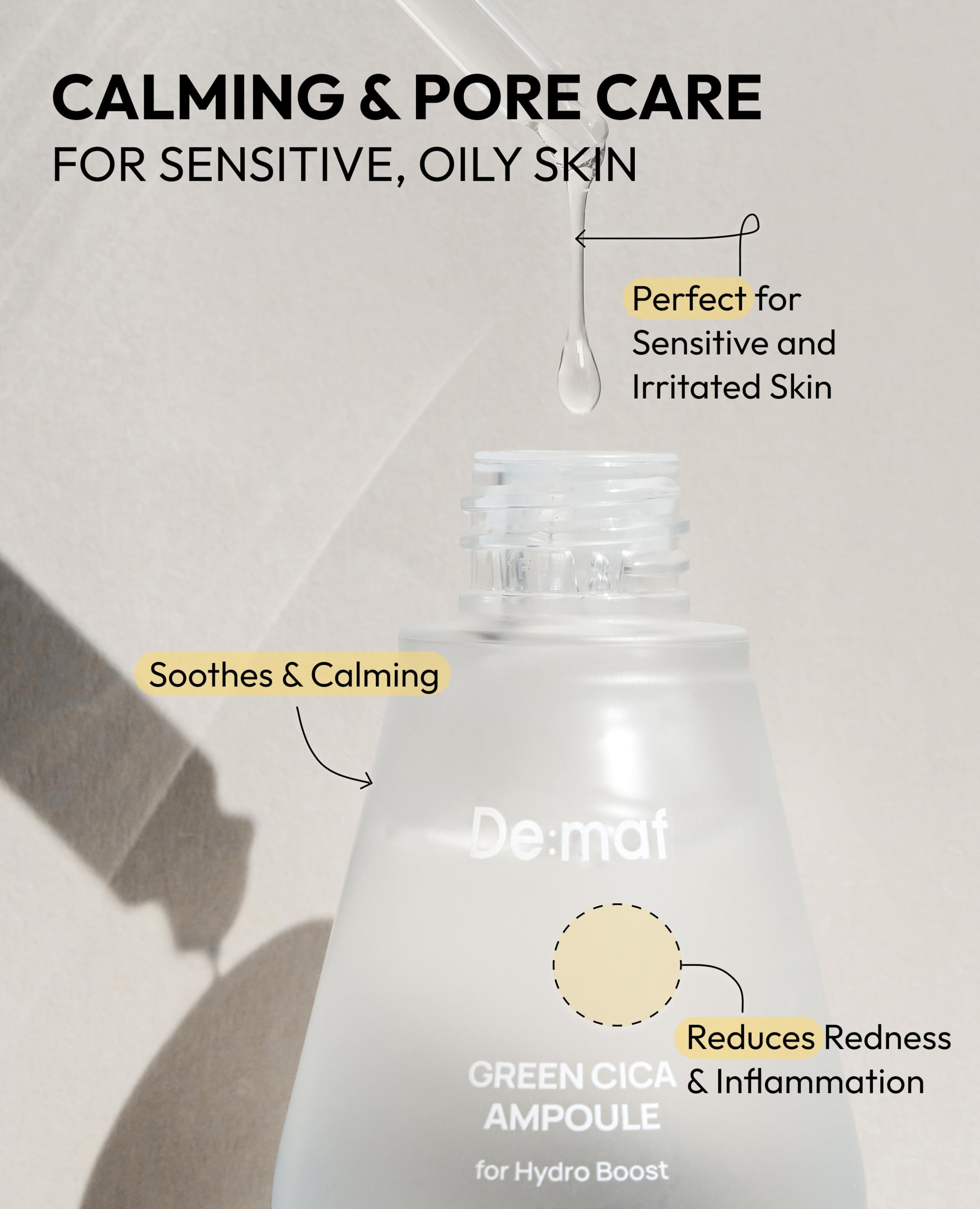 De:maf travel-size skincare kit shown for on-the-go routines.