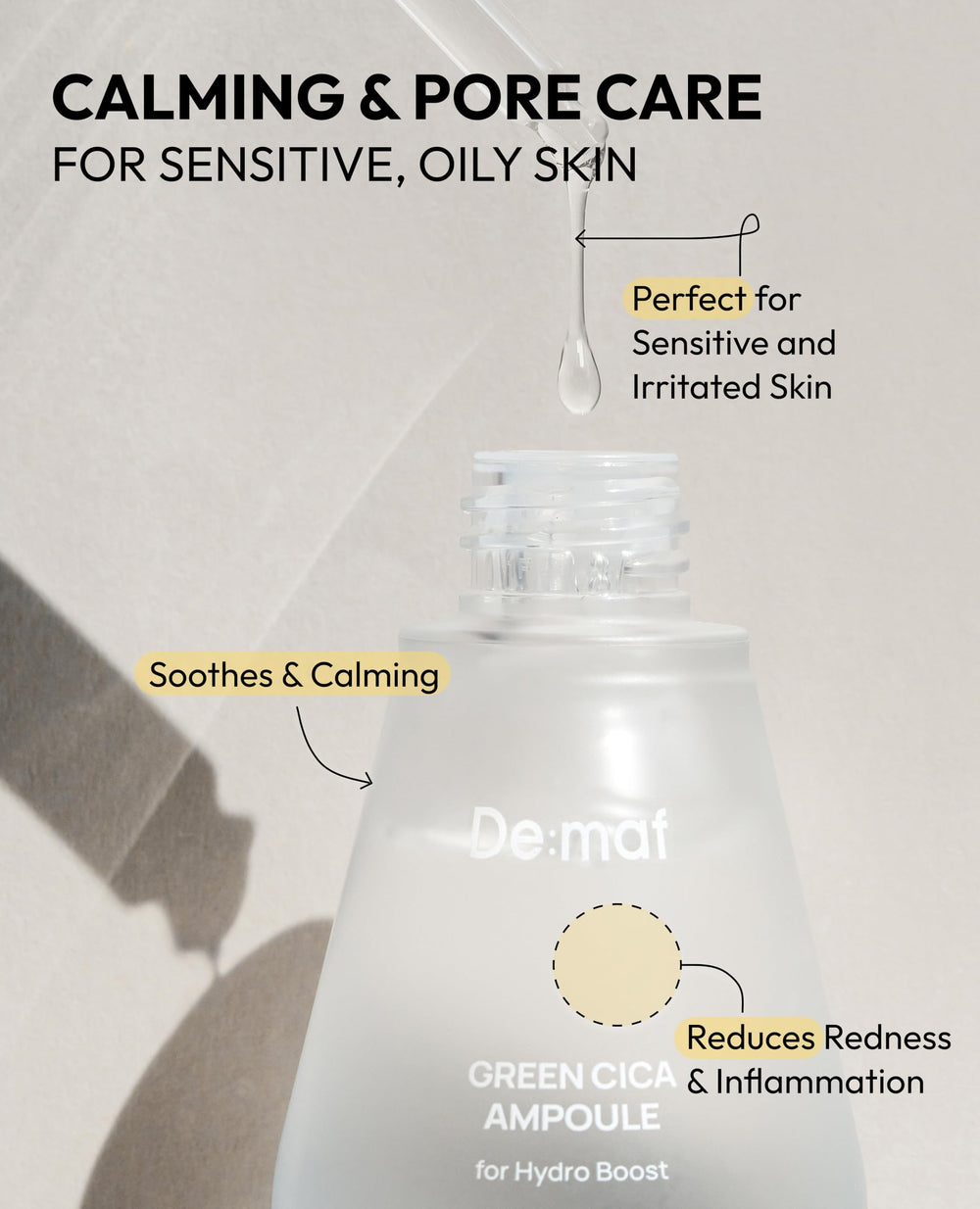 De:maf travel-size skincare kit shown for on-the-go routines.