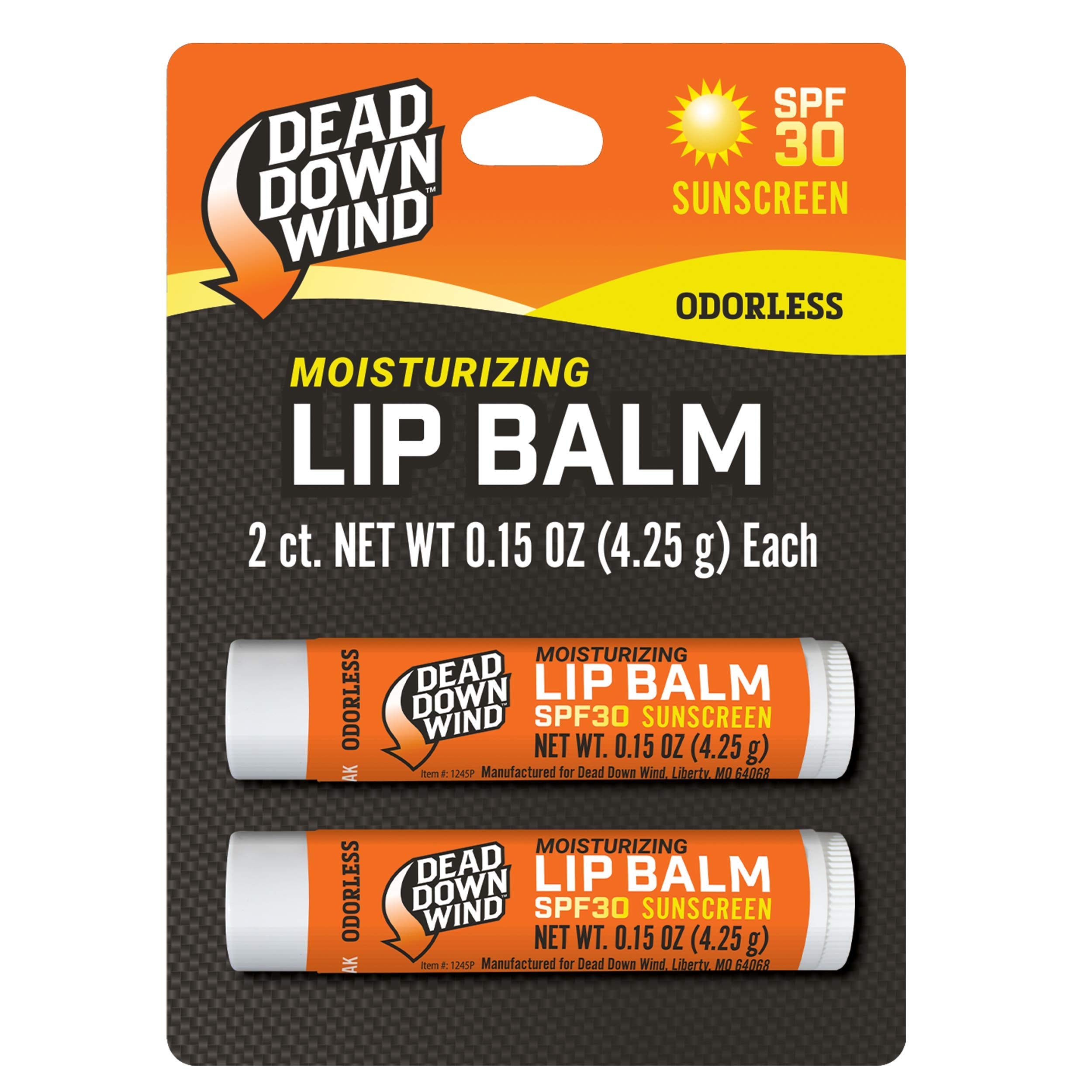 Baume à lèvres Dead Down Wind SPF30, protection hydratante en extérieur