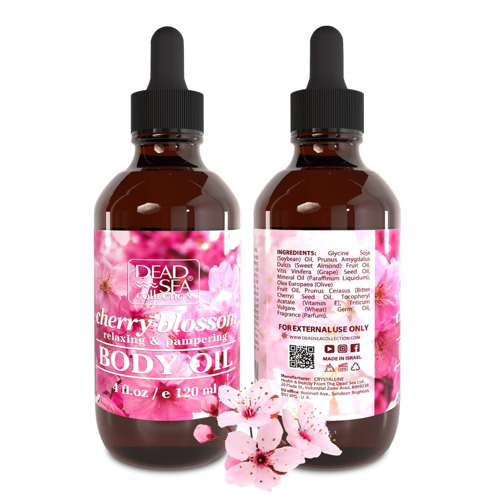 Routine-friendly body oil for daily pampering by Dead Sea Collection.