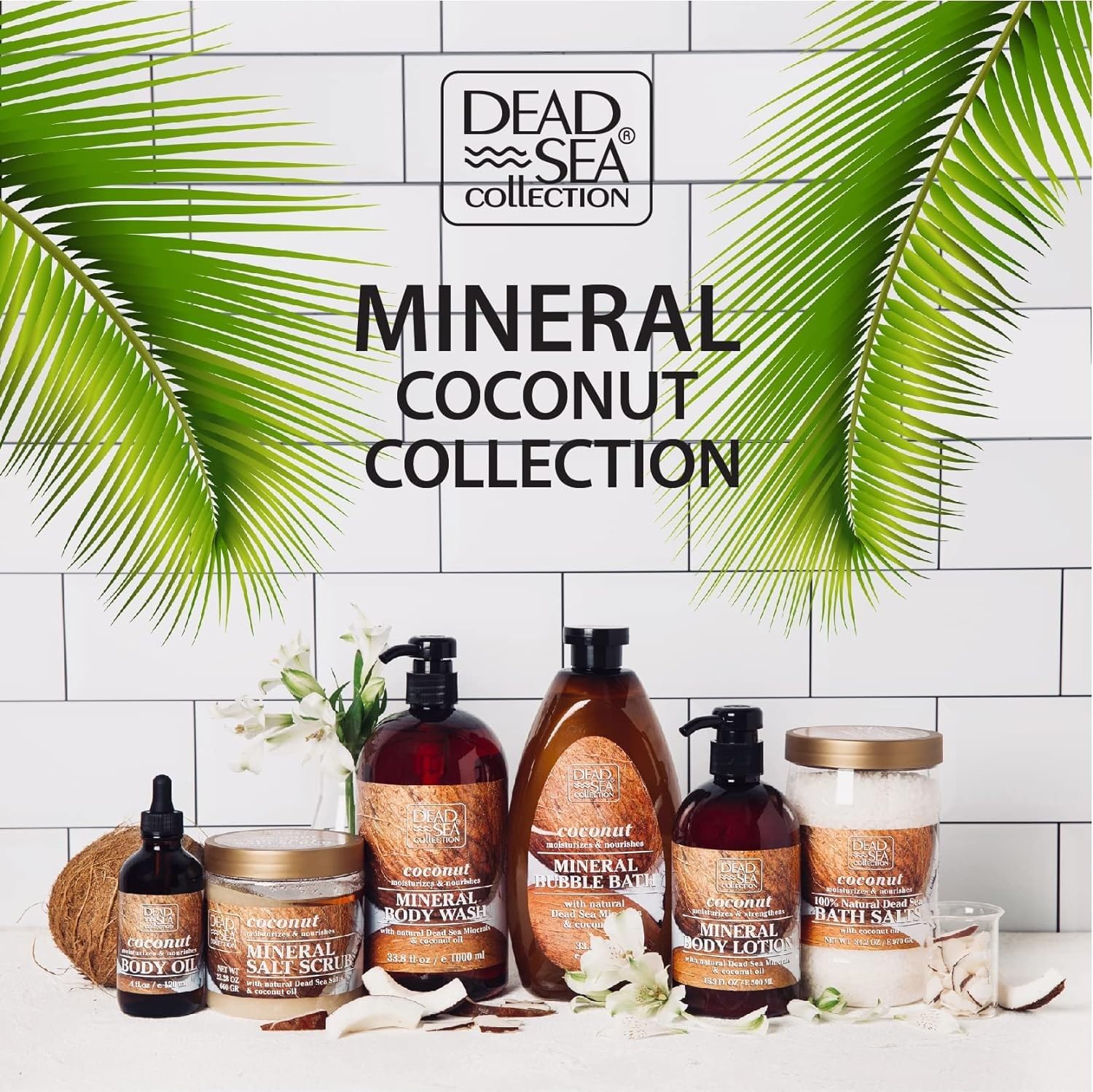 Relaxing foot soak with Dead Sea salts to soothe dryness