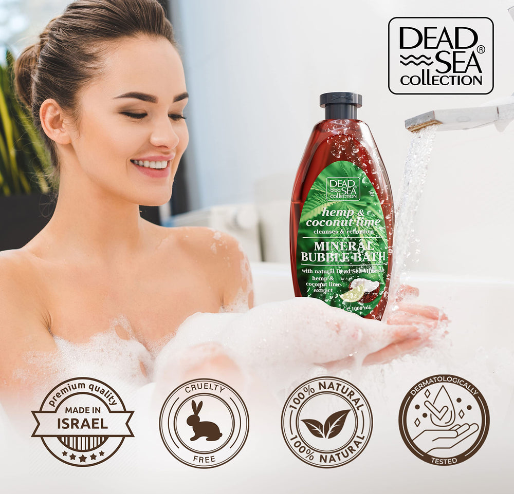 Dead Sea Collection lime extract image signaling refreshing citrus notes.