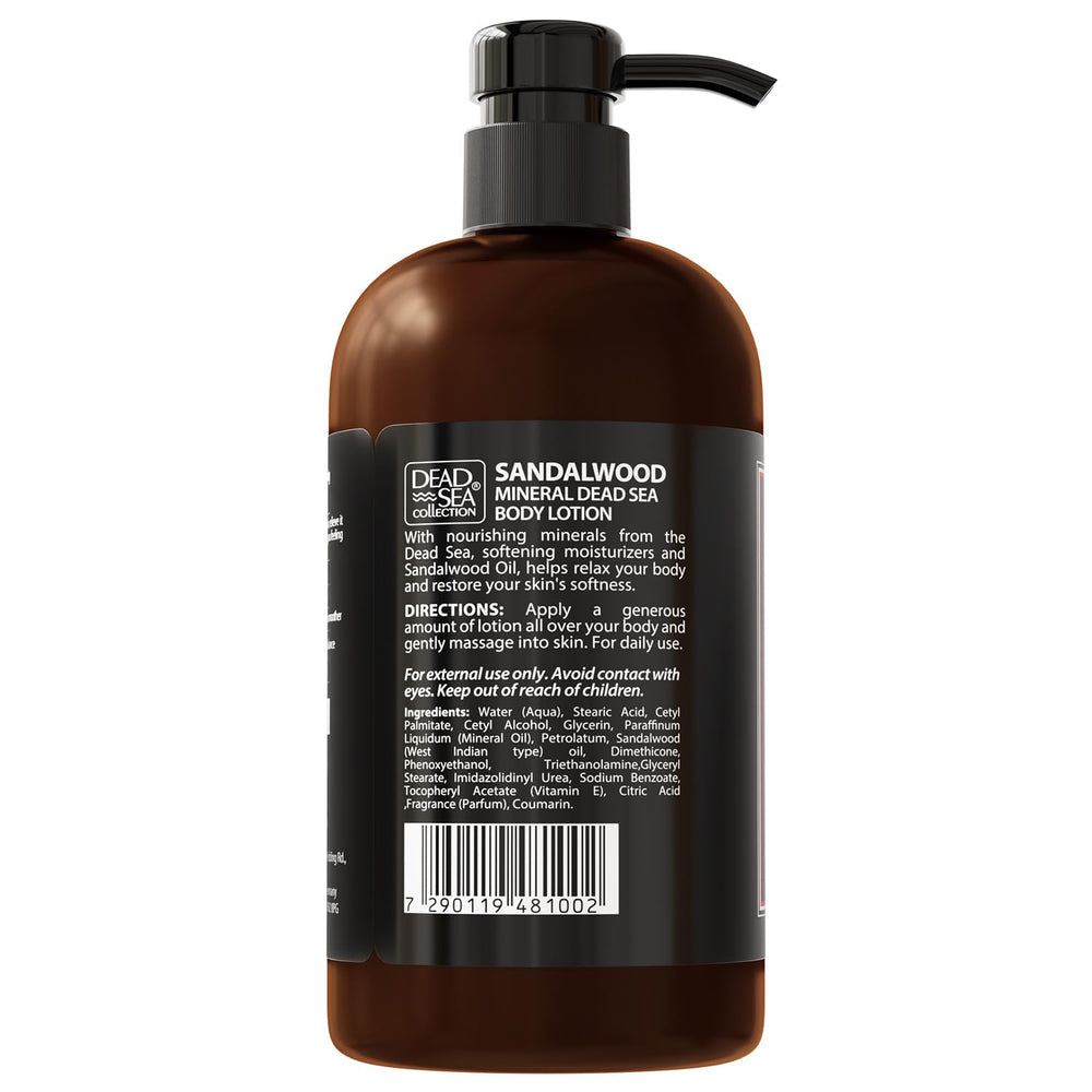 Dead Sea Collection mens grooming setup conveys daily skin care ritual.