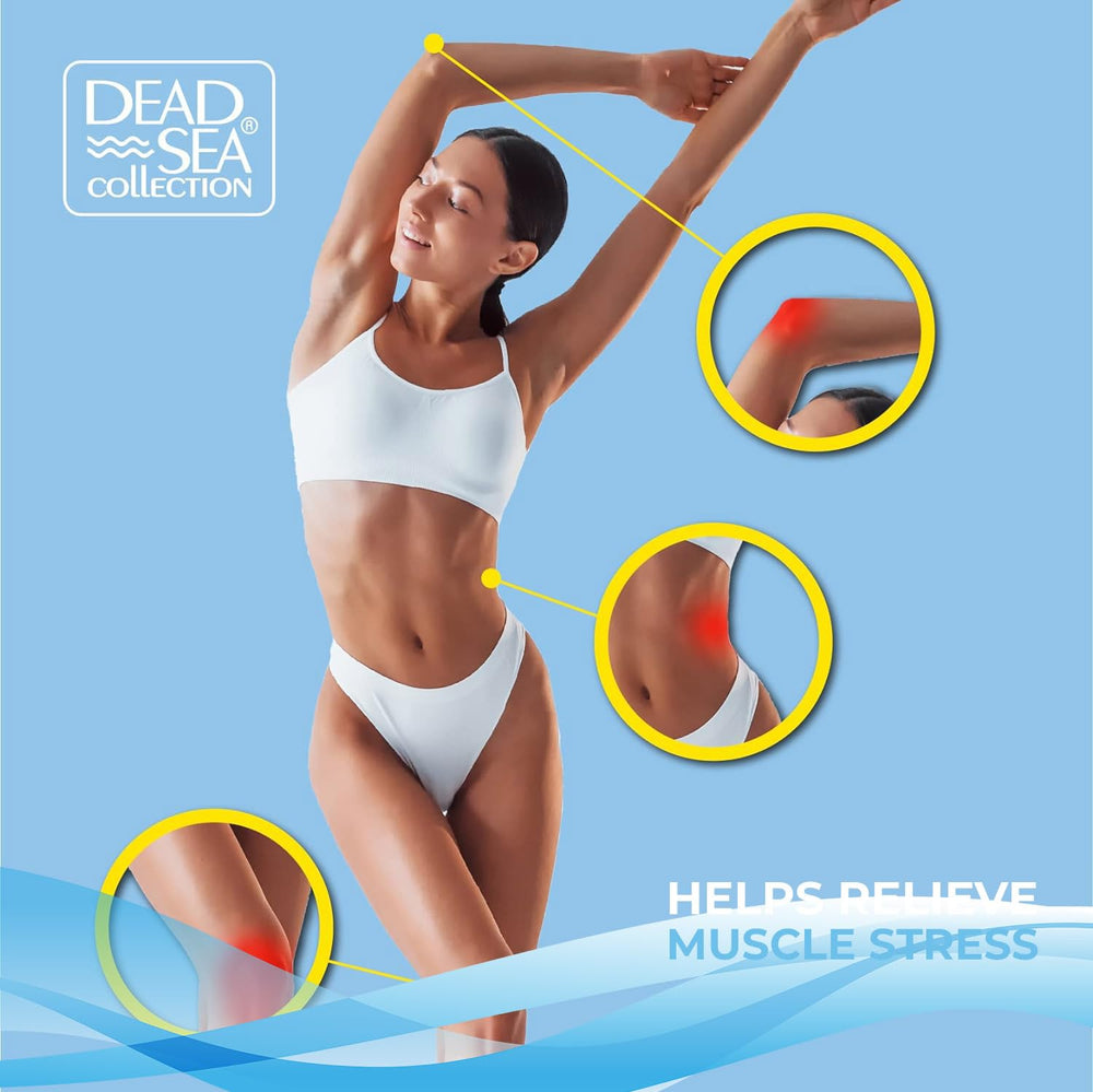 Mineral-rich Dead Sea salt with coconut infusion for luxurious bath
