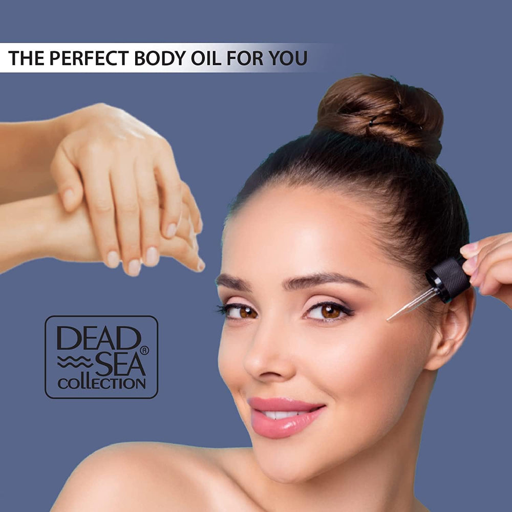 Dead Sea Collection recyclable packaging close-up emphasizing eco-friendly design.