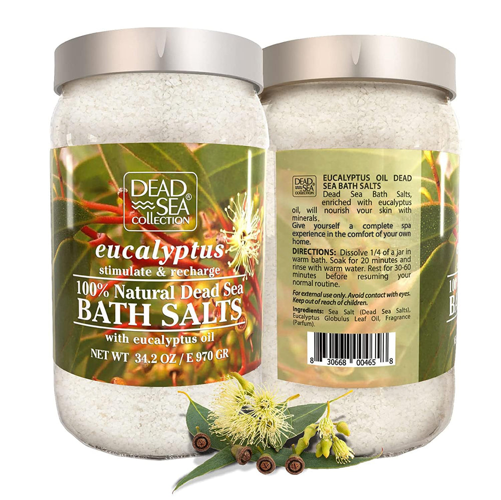 Dead Sea Collection recyclable packaging emphasizing eco-friendly skincare