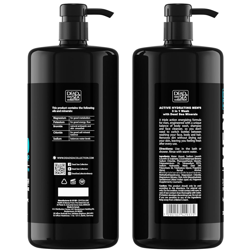Dead Sea Collection two-bottle set offers value with 67.6 oz total