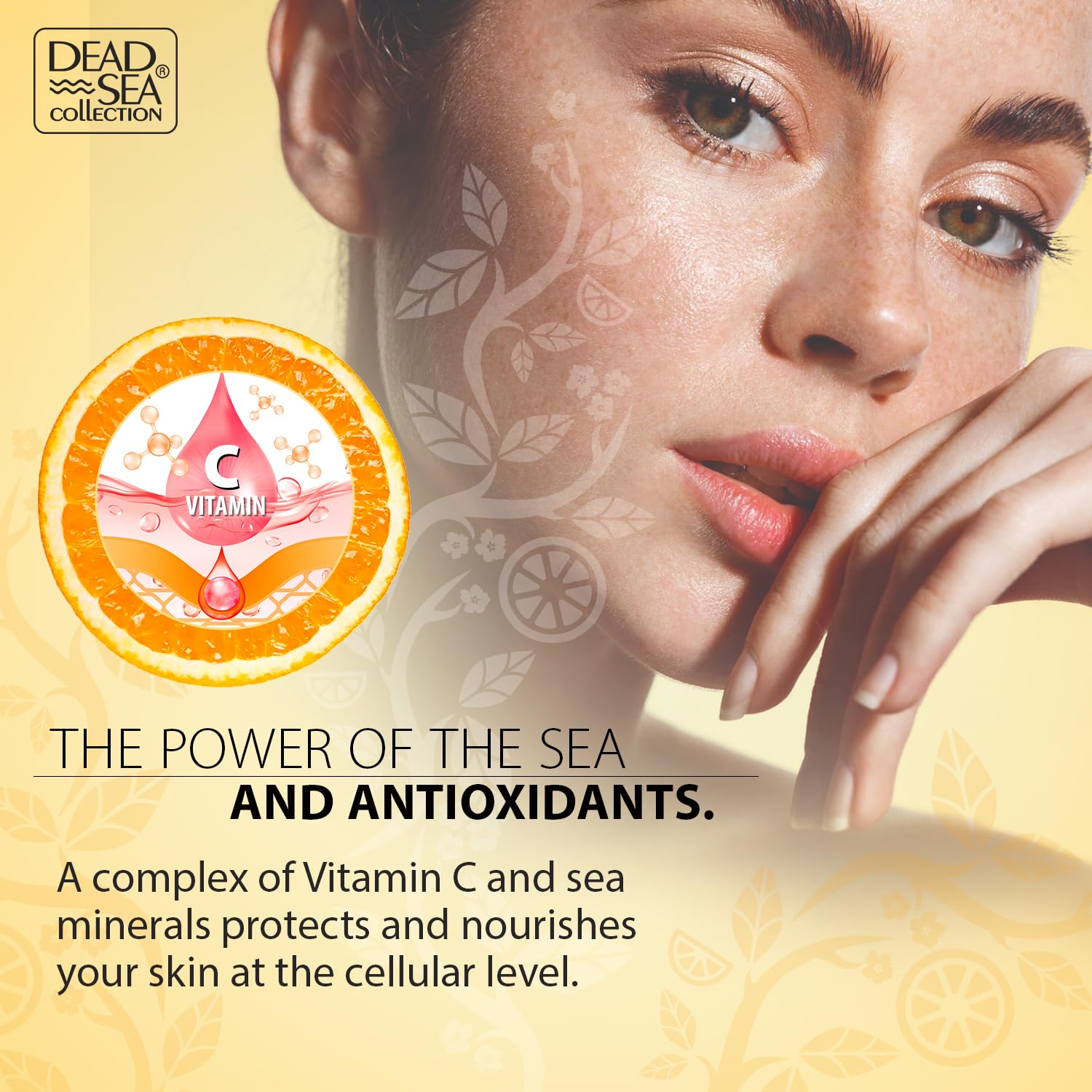 Easy-application Dead Sea Collection Vitamin C Body Oil for smooth massages and hydration.