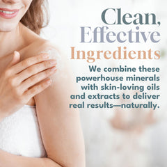 Dead Sea Warehouse Amazing Minerals Moisturizer hand application demonstrates daily versatility